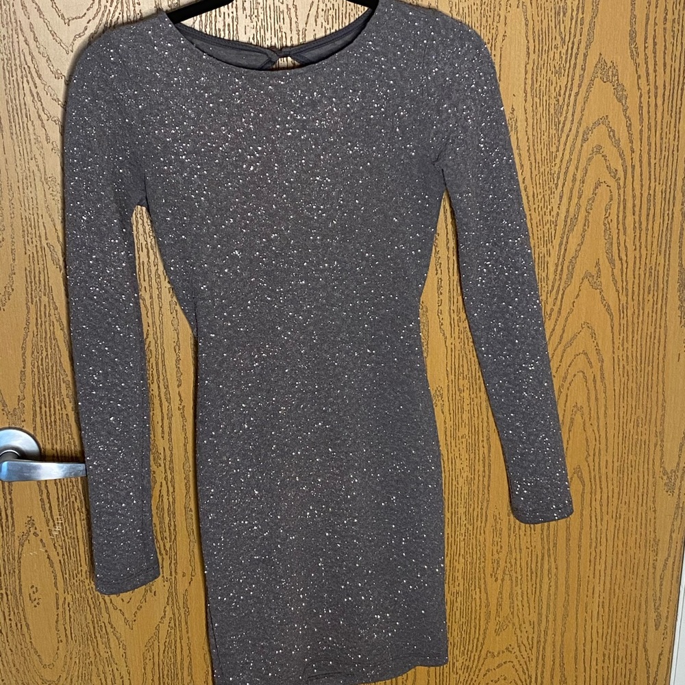 Grey party dress